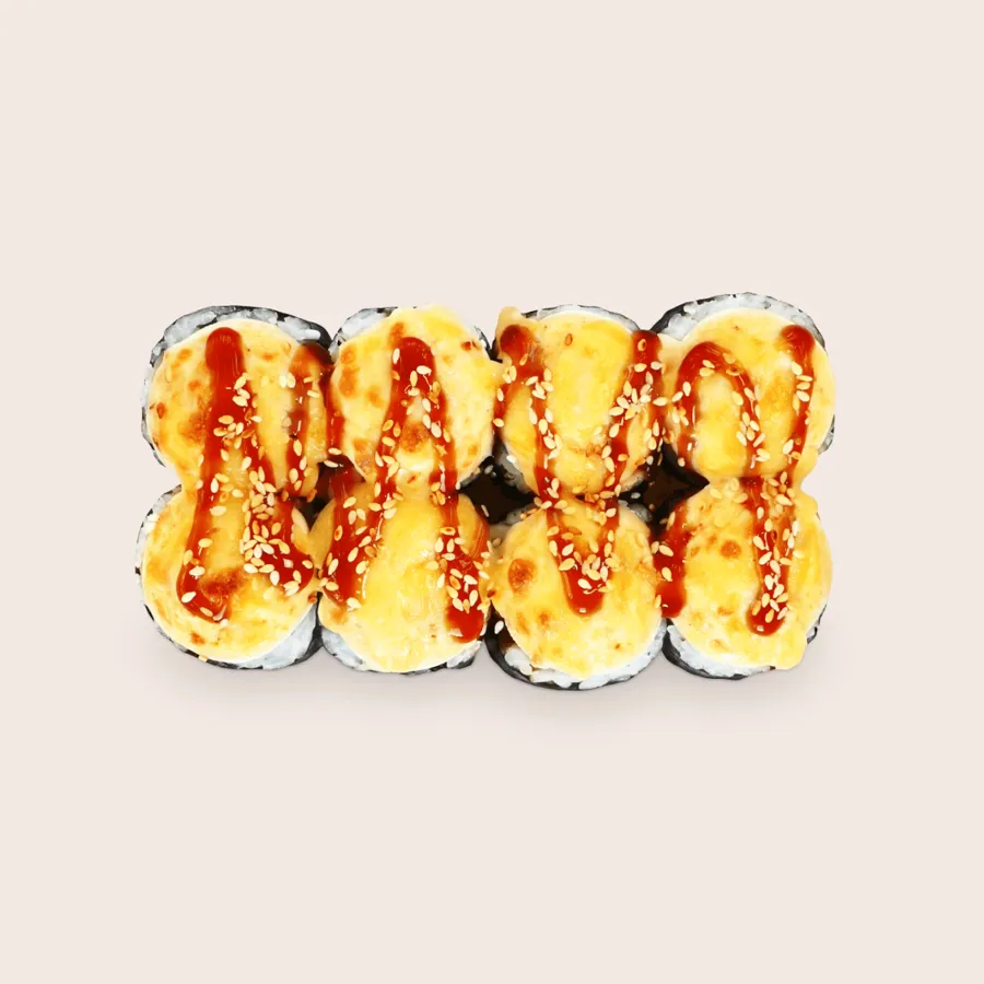 Запечённый маки с угрём