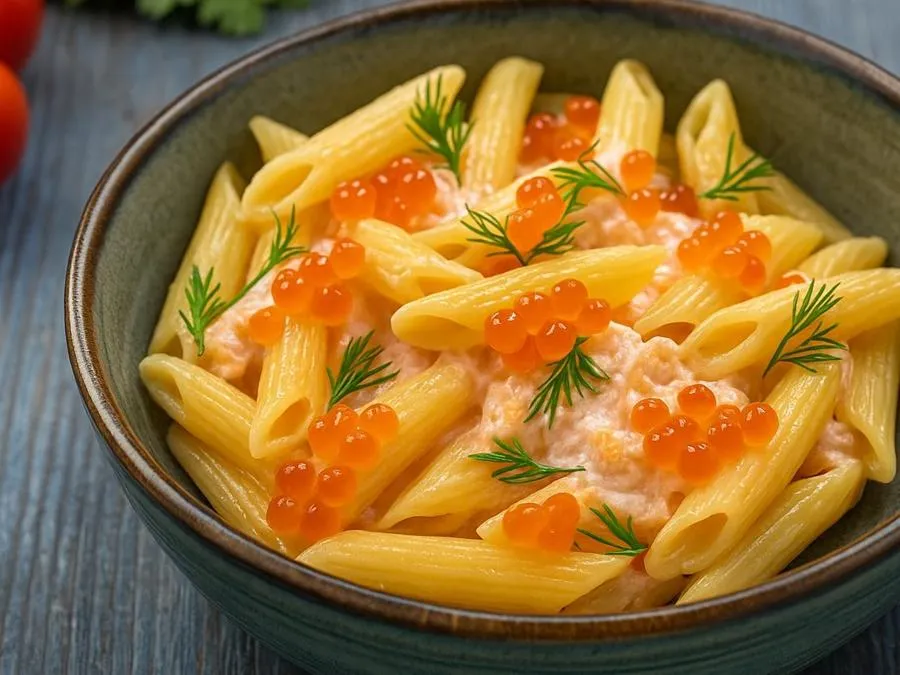Пенне с лососем (БЛ)
