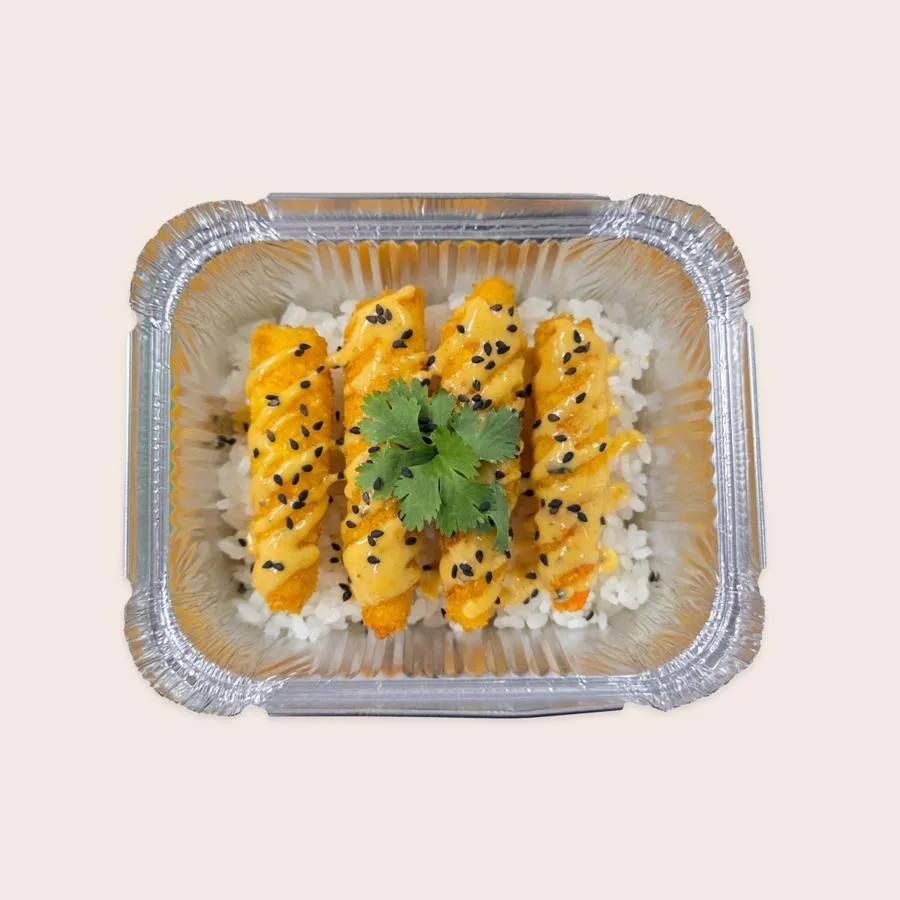 Креветки с рисом в тайском соусе (БЛ)