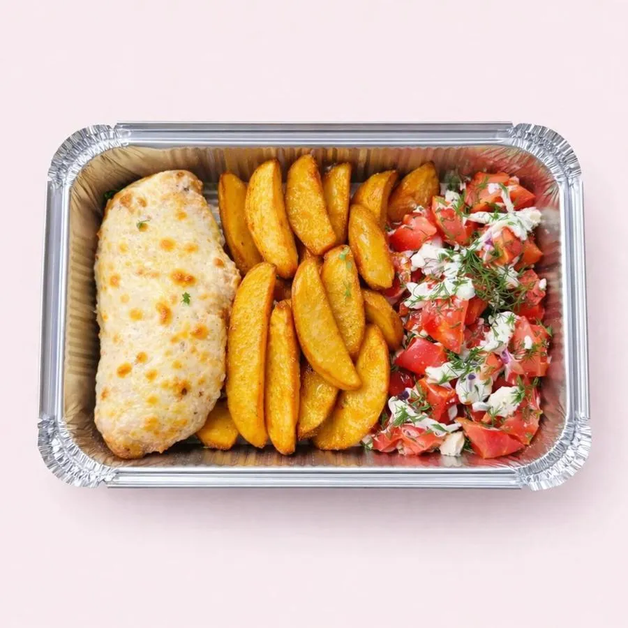 Курочка в сырной корочке