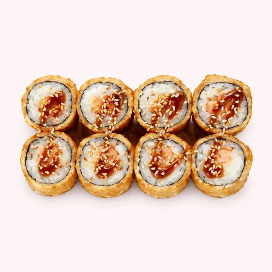 Маки темпура с креветкой