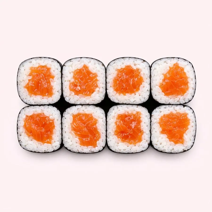 Маки с лососем