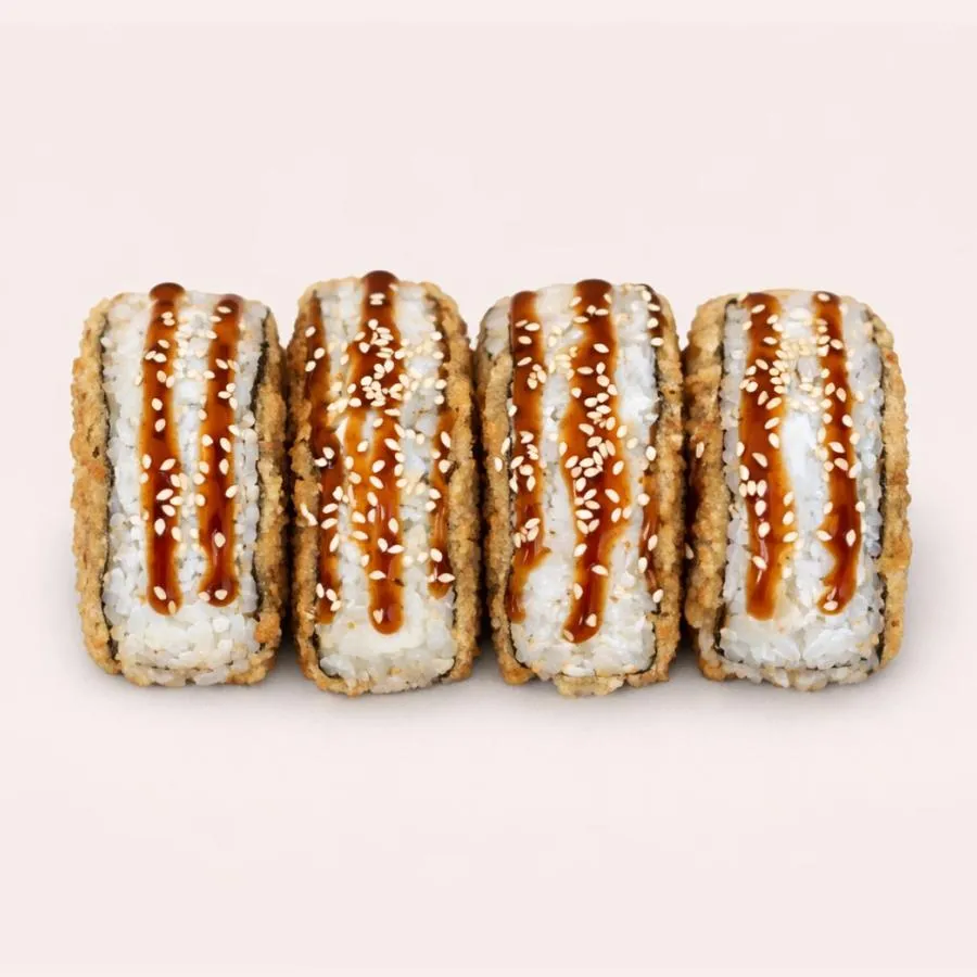 Суши сэндвич с лососем