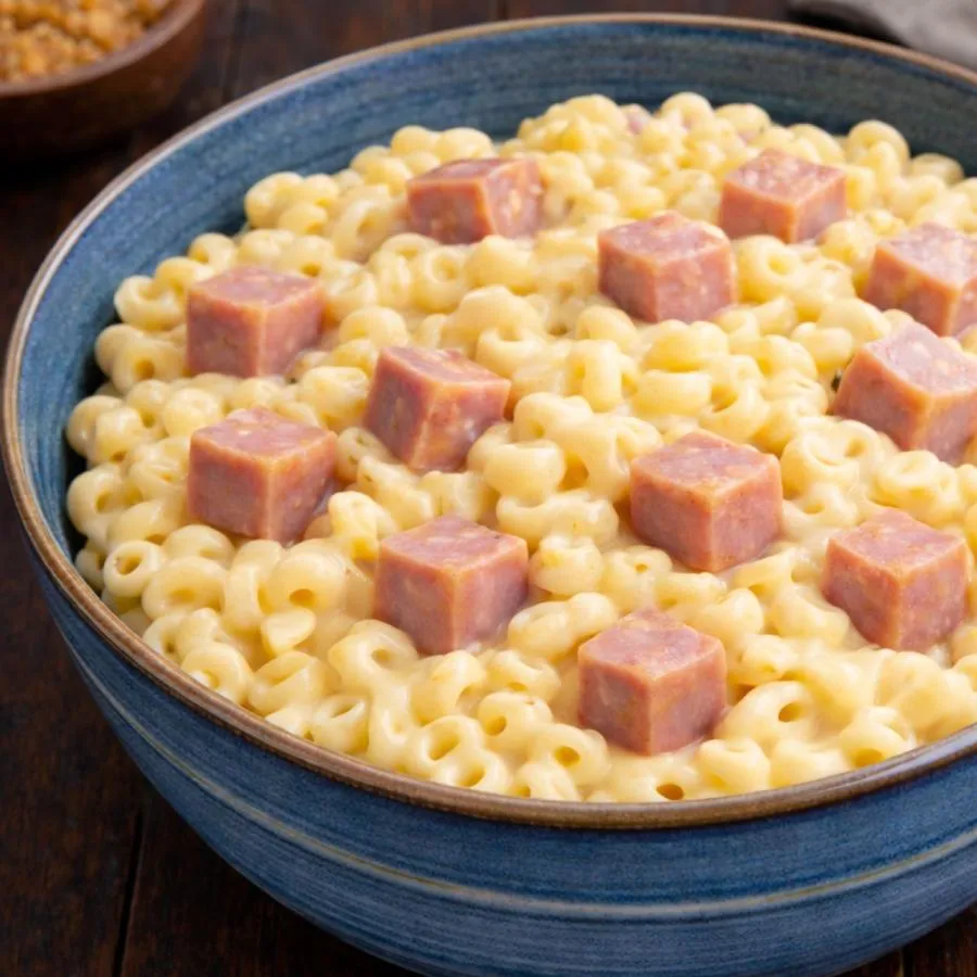 Мак энд чиз с ветчиной